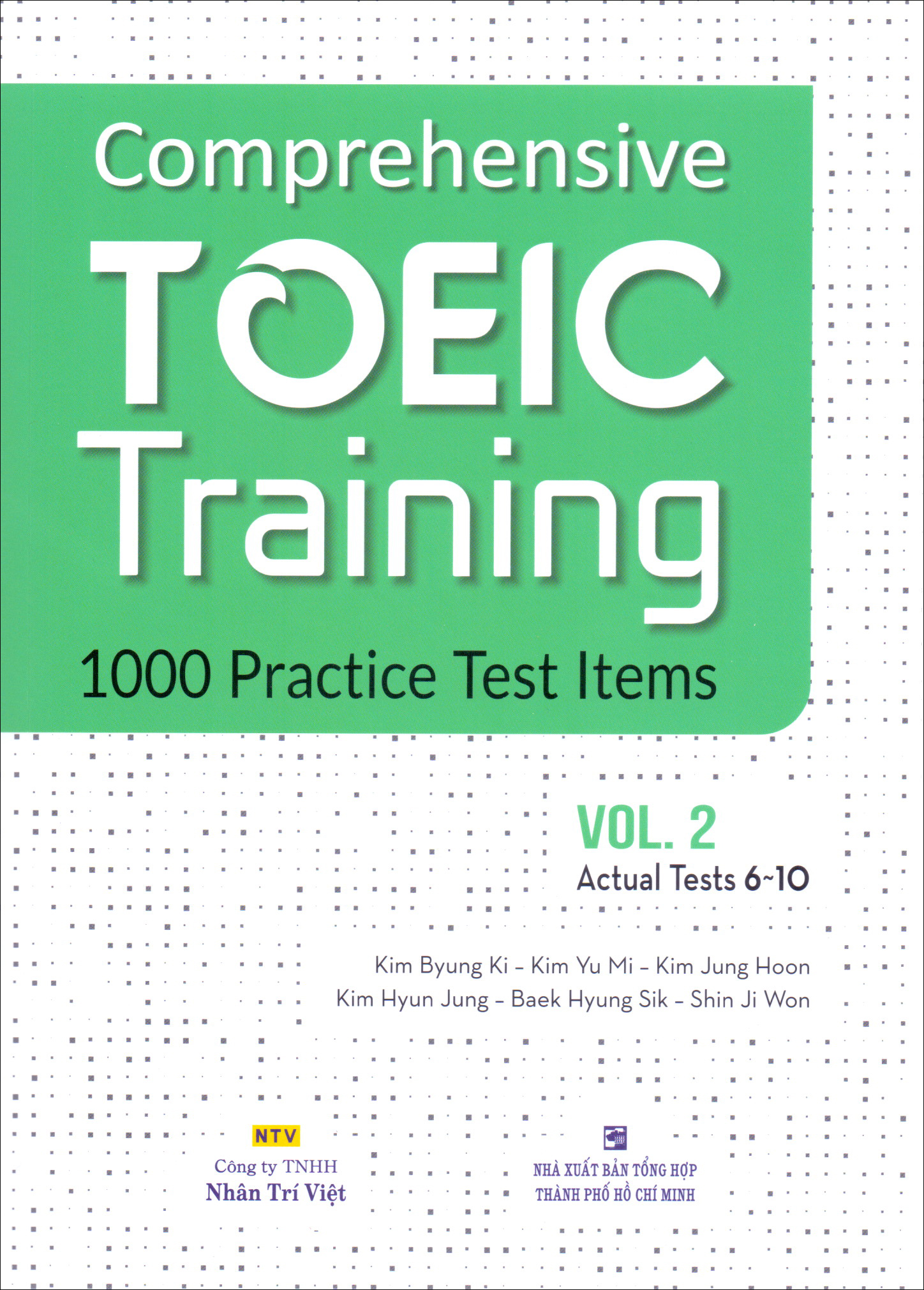 Bìa sách Comprehensive Toeic Training 1000 Practice Test Items (Vol 2) - Kèm CD